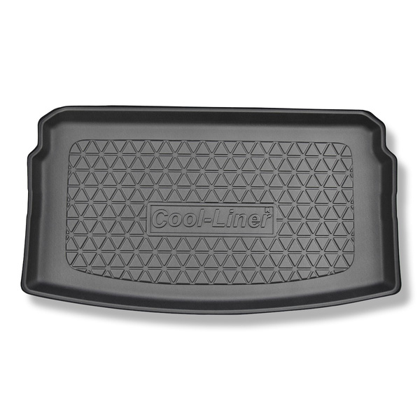 Kofferraumwanne für Volkswagen Polo VI Hatchback (10.2017-....) - Kofferraummatte rutschfest Schutzmatte - untere Ladefläche