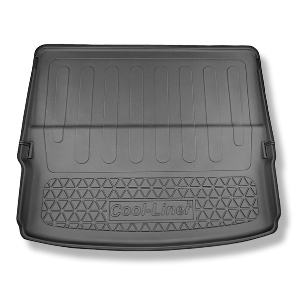 Kofferraumwanne für Nissan X-Trail IV (T33) e-Power SUV (09.2022-....) - Kofferraummatte rutschfest Schutzmatte - 7 Sitze; 3. Reihe umgelegt