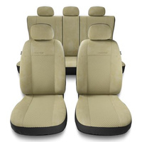Universal Sitzbezüge Auto für Opel Mokka A, B (2012-....) - Autositzbezüge Schonbezüge für Autositze - PG-3
