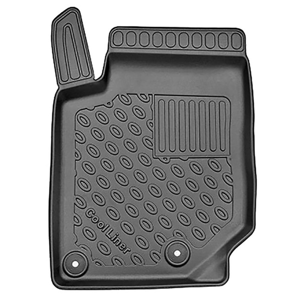 Set Kofferraumschale und angepasste Autoteppiche TPE für: Opel Mokka B SUV (02.2021-....) - oberer Kofferraum (für Multiboden);beweglicher Boden in höchster Stellung;nicht für die elektrische und Hybrid Version