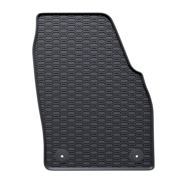 Gummifußmatten Auto für Volkswagen Taigo SUV (2020-....) - Gummimatten Gummi Fußmatten - schwarz - 4 Stk.