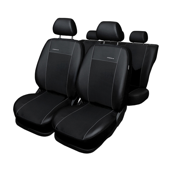 Maßgeschneiderte Sitzbezüge Auto für BMW 3er E46 Limousine, Touring (1998-2007) - Autositzbezüge Schonbezüge für Autositze - schwarz