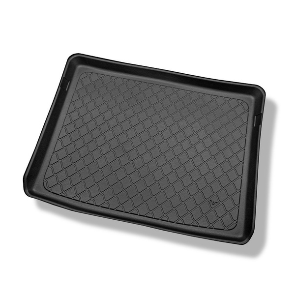 Kofferraumwanne für Mercedes-Benz B Klasse W246, W247 Sports Tourer (10.2011-....) - Kofferraummatte rutschfest Schutzmatte - obere Ladefläche; mit doppeltem Ladeboden (EASY VARIO PLUS SYSTEM (flache Ladefläche)); nicht fuer Plug-in Hybrid