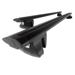Aluminium-Dachträger für Ssangyong Korando (1997-2005) - schwarz Dachträger Dachgepäckträger - reling