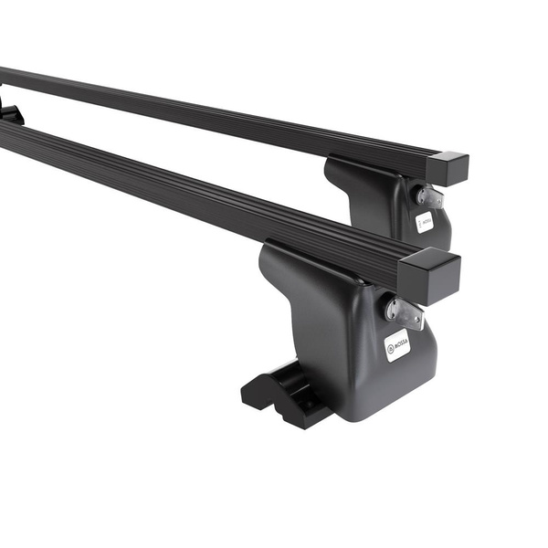 Stahl-Dachträger für Nissan Primastar (2007-2014) - schwarz Dachträger Dachgepäckträger - Montagepunkte