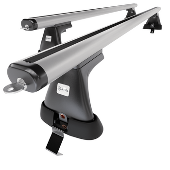 Aluminium-Dachträger für Skoda Fabia mk III (2015-2021) - silbern Dachträger Dac