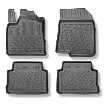 TPE Fußmatten Auto für Dacia Jogger Kombi (03.2022-....) - schwarz Automatten Au