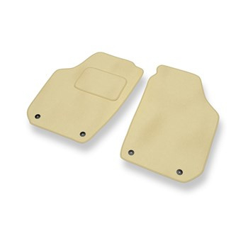 Fußmatten Auto für Skoda Praktik I Van (2007-2015) - Premium Velours beige Autom