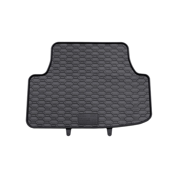 Gummifußmatten Auto für Seat Ateca SUV (2016-....) - Gummimatten Gummi Fußmatten - schwarz - 4 Stk.