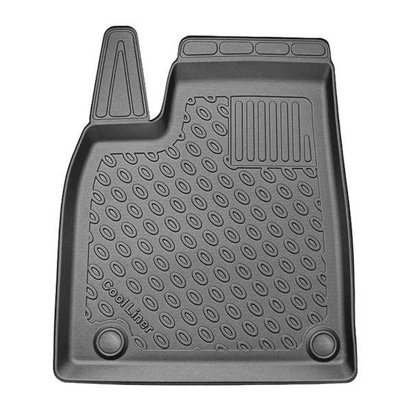 Set Kofferraumschale und angepasste Autoteppiche TPE für: Tesla Model X SUV (01.2021-....) - 6/7 Sitze;hinter der 2. Sitzreihe (3. Reihe umgelegt)