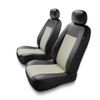 Universal Sitzbezüge Auto für Audi A4 B5, B6, B7, B8, B9 (1995-2024) - Vordersitze Autositzbezüge Schonbezüge - 2CM-BE