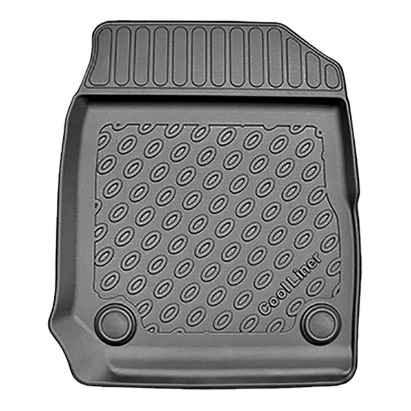 TPE Fußmatten Auto für Isuzu D-Max Pick-Up (01.2021-....) - schwarz Automatten Autoteppiche