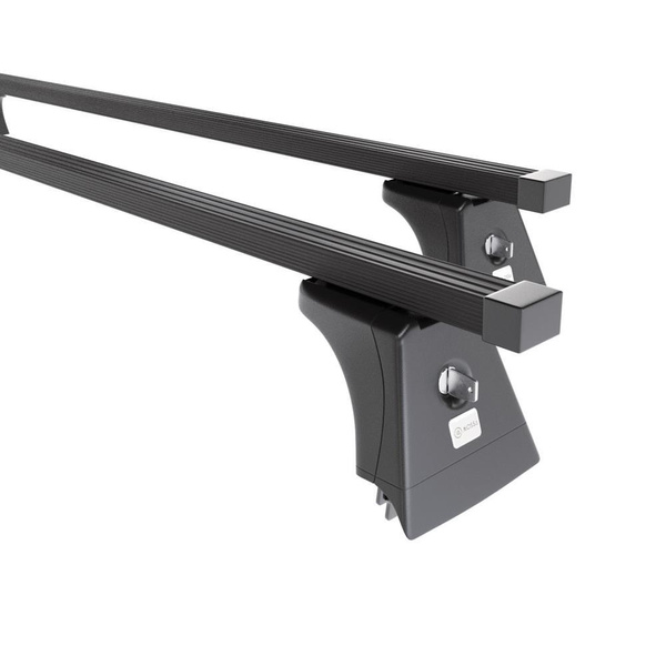 Stahl-Dachträger für Opel Astra J mk IV (2009-2015) - schwarz Dachträger Dachgepäckträger - Montagepunkte