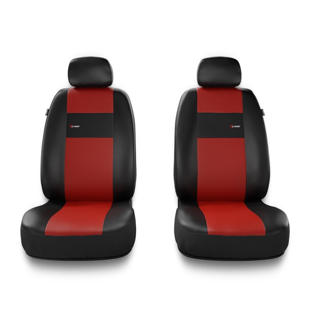 Universal Sitzbezüge Auto für Seat Ateca (2016-2019) - Autositzbezüge  Schonbezüge für Autositze - XL-RD rot