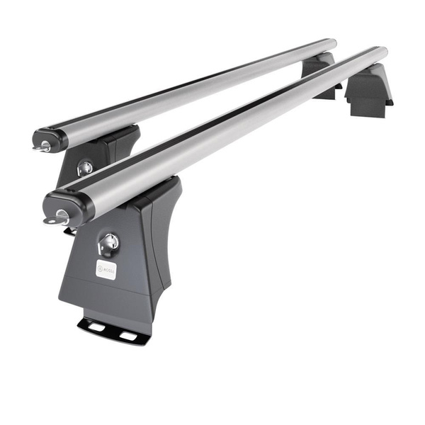 Aluminium-Dachträger für Honda CR-V (2007-2011) - silbern Dachträger Dachgepäckträger - Montagepunkte