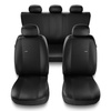 Universal Sitzbezüge Auto für BMW 5er E34, E39, E60, E61, F10, G30, G31 (1988-2019) - Autositzbezüge Schonbezüge für Autositze - XL-B