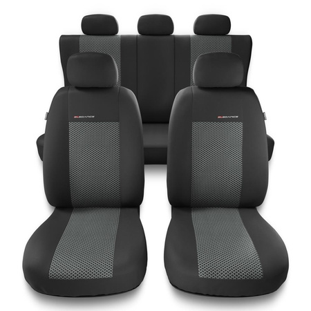 Universal Sitzbezüge Auto für Peugeot 407 (2004-2011) - Autositzbezüge Schonbezüge für Autositze - UNE-2