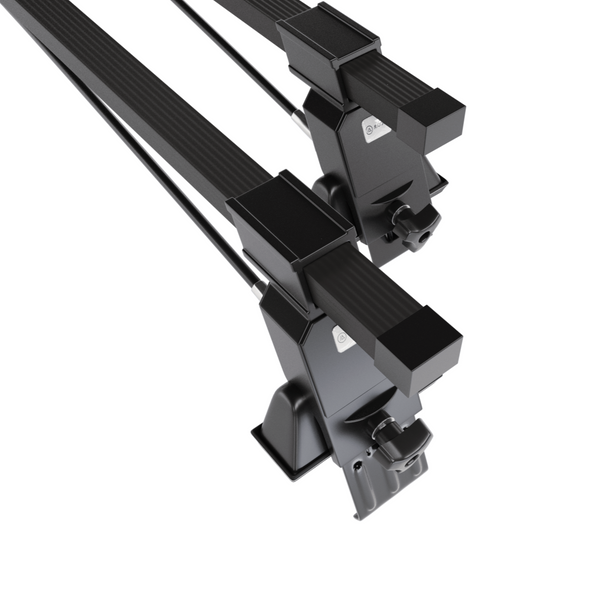 Stahl-Dachträger für Hyundai Lantra (2000-2006) - schwarz Dachträger Dachgepäckträger - ohne Montagelemente