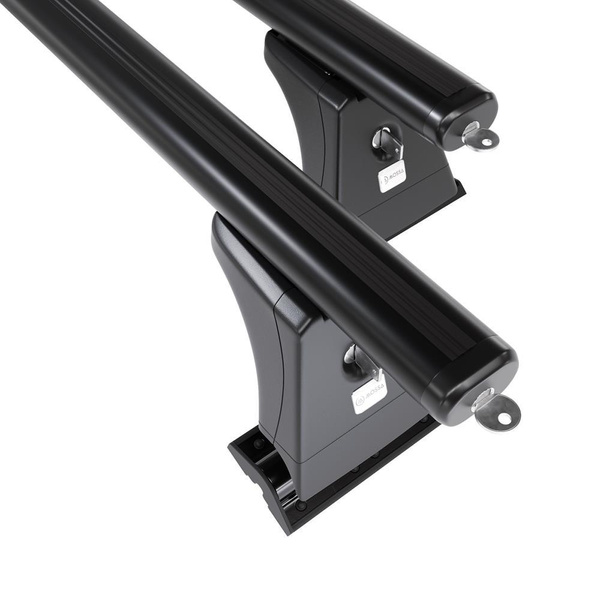 Aluminium-Dachträger für BMW 7er G11 (2015-2022) - schwarz Dachträger Dachgepäckträger - Montagepunkte