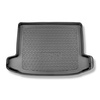 Kofferraumwanne für Hyundai Tucson III NX4 SUV (12.2020-....) - Kofferraummatte rutschfest Schutzmatte - obere Ladefläche; Varioboden im hoechsten Ebene; rechte Ausbuchtung bei Modellen mit Subwoofer; auch fuer Hybrid