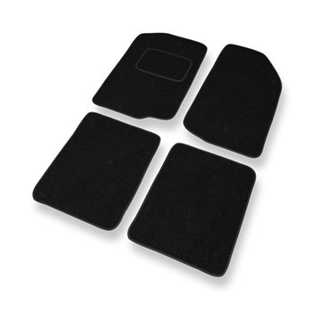 Fußmatten Auto für Seat Toledo I Liftback (1991-1999) - schwarze Automatten Auto
