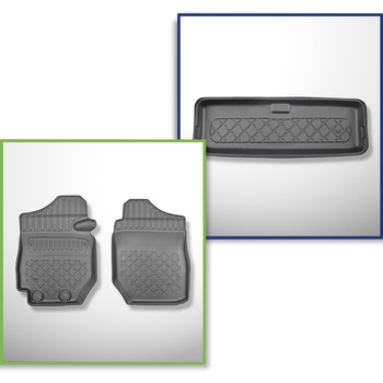 Set Kofferraumschale und angepasste Autoteppiche TPE für: Suzuki Jimny II GJ SUV