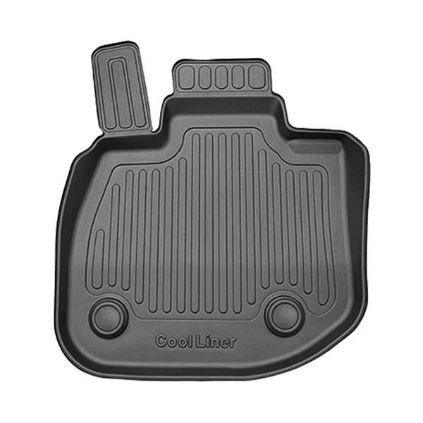 TPE Fußmatten Auto für BMW iX1 U11 SUV (11.2022-....) - schwarz Automatten Autoteppiche