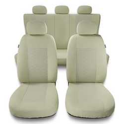 Universal Sitzbezüge Auto für BMW X5 E53, E70, F15, G05 (2000-2019) - Autositzbezüge Schonbezüge für Autositze - MD-9