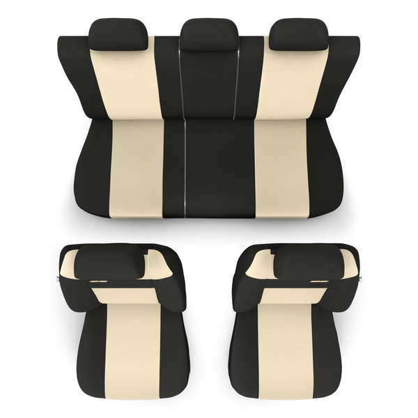 Universal Sitzbezüge Auto für Alfa Romeo 145 (1994-2000) - Autositzbezüge Schonbezüge für Autositze - RSL-BE