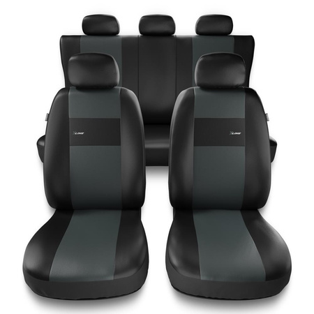 Universal Sitzbezüge Auto für Peugeot 208 I, II (2012-....) - Autositzbezüge Schonbezüge für Autositze - XL-G