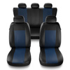 Universal Sitzbezüge Auto für Audi A4 B5, B6, B7, B8, B9 (1995-2024) - Autositzbezüge Schonbezüge für Autositze - CM-BL