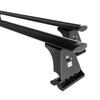 Aluminium-Dachträger für Opel Astra H mk III GTC (2005-2014) - schwarz Dachträger Dachgepäckträger - Montagepunkte