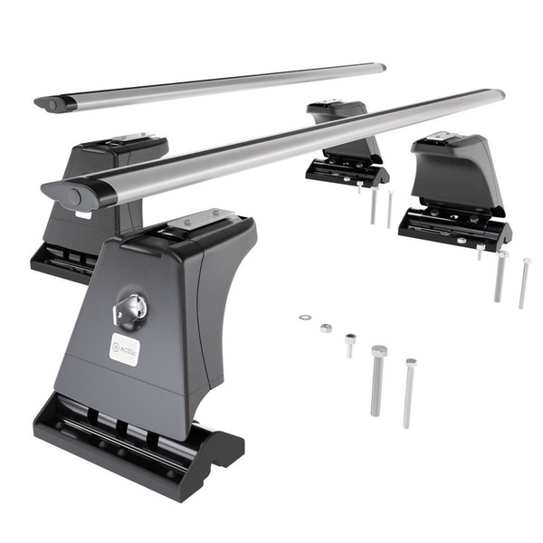 Aluminium-Dachträger für Seat Leon mk I (1999-2005) - silbern Dachträger Dachgepäckträger - Montagepunkte