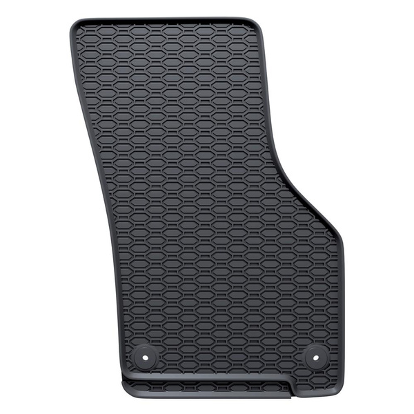 Gummifußmatten Auto für Seat Leon IV eTSI MHEV Sportstourer (2020-....) - Gummimatten Gummi Fußmatten - schwarz - 4 Stk.