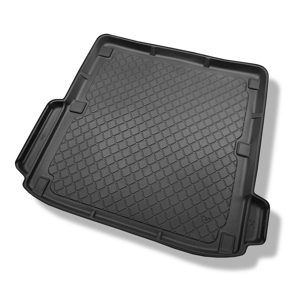 Set Kofferraumschale und angepasste Autoteppiche TPE für: Mercedes-Benz E Klasse W212 Kombi (2009-10.2016) - für alle Modelle (Nischen können ggf. abgeschnitten werden)