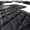 TPE Fußmatten Auto für Volkswagen Caddy V Van (2021-....) - schwarz Automatten Autoteppiche