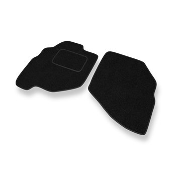 Fußmatten Auto für Honda Jazz II Hatchback (2002-2008) - schwarze Automatten Aut