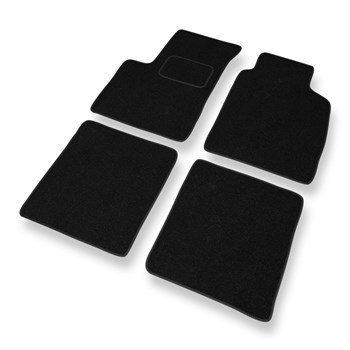 Fußmatten Auto für Fiat Panda II Hatchback, Van (2003-2012) - schwarze Automatte