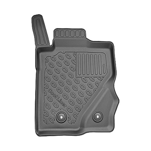 TPE Fußmatten Auto für Ford Bronco SUV (06.2021-....) - schwarz Automatten Autoteppiche