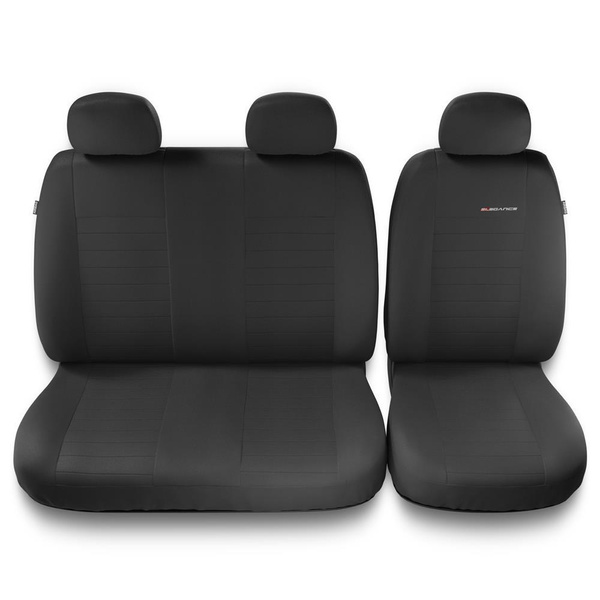 Universal Sitzbezüge Auto für Opel Vivaro A, B, C (2001-....) – Vordersitze Autositzbezüge Schonbezüge – BE-4