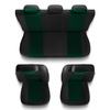 Universal Sitzbezüge Auto für Renault Kangoo I, II, III (1997-....) - Autositzbezüge Schonbezüge für Autositze - S-GR