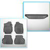 Set Kofferraumschale und angepasste Autoteppiche TPE für: Suzuki Jimny II GJ SUV (10.2018-2020)