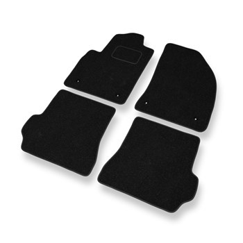 Fußmatten Auto für Mazda 2 I Hatchback (2003-2007) - schwarze Automatten Autotep