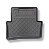 TPE Fußmatten Auto für Renault Captur SUV (04.2013-12.2019) - schwarz Automatten Autoteppiche