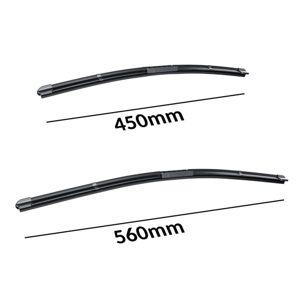 Vordere Scheibenwischer für Fiat Stilo Hatchback, Multi Wagon (10.2001-06.2005) - Wischerblätter Flach