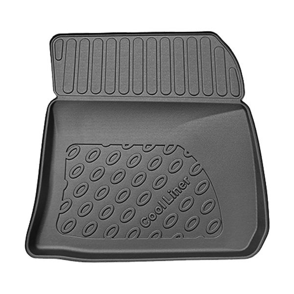 Set Kofferraumschale und angepasste Autoteppiche TPE für: Fiat 600e Hatchback (09.2023-....) - unterer Kofferraum;Modelle ohne Varioboden