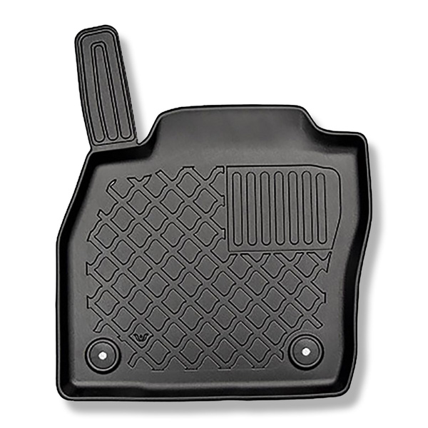 TPE Fußmatten Auto für Skoda Kamiq Crossover (09.2019-....) - schwarz Automatten Autoteppiche