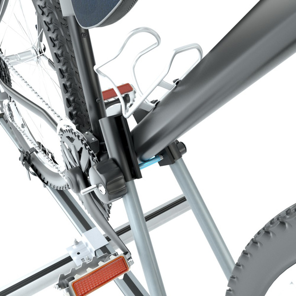 Dachfahrradträger, Dachfahrradhalter mit Schlüssel und Alubalken - 2xM-08