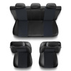 Universal Sitzbezüge Auto für Audi A4 B5, B6, B7, B8, B9 (1995-2024) - Autositzbezüge Schonbezüge für Autositze - EXL-6