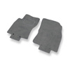 Fußmatten Auto für Nissan X-trail III SUV (2013-2022) - Premium Velours graue Automatten Autoteppiche